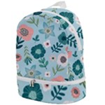 Flower Zip Bottom Backpack