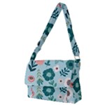 Flower Full Print Messenger Bag (M)