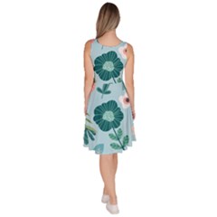 Knee Length Skater Dress With Pockets 