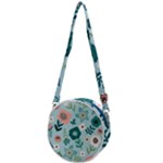 Flower Crossbody Circle Bag