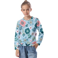 Kids  Long Sleeve T-Shirt with Frill  