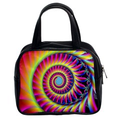Fractal34 Classic Handbag (Two Sides) from Custom Dropshipper Front