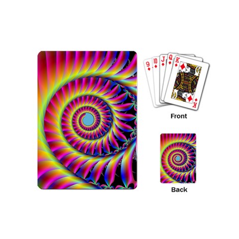 Fractal34 Playing Cards (Mini) from Custom Dropshipper Back