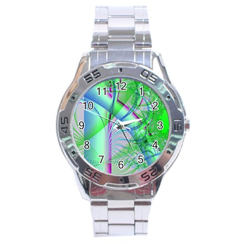 Fractal34 Stainless Steel Analogue Men’s Watch from Custom Dropshipper Front