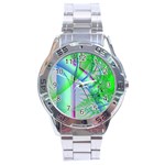 Fractal34 Stainless Steel Analogue Men’s Watch