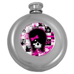 Scene Kid Girl Skull Hip Flask (5 oz)