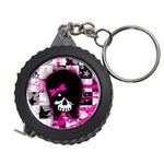 Scene Kid Girl Skull Measuring Tape