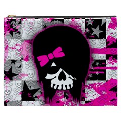 Scene Kid Girl Skull Cosmetic Bag (XXXL) from Custom Dropshipper Front