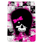 Scene Kid Girl Skull Removable Flap Cover (Large)