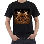 Fractal40 Black T-Shirt