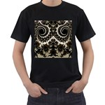 Fractal45 Black T-Shirt