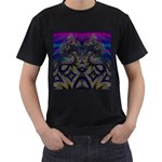 Fractal115 Black T-Shirt