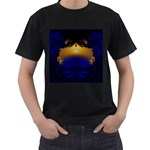 Fractal128 Black T-Shirt