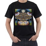 Fractal130 Black T-Shirt