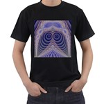 Fractal146 Black T-Shirt