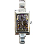 Fractal150 Rectangular Italian Charm Watch