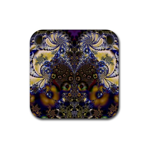Fractal150 Rubber Coaster (Square) from Custom Dropshipper Front
