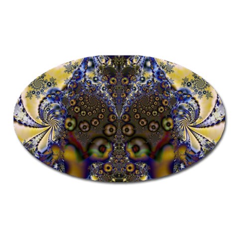 Fractal150 Magnet (Oval) from Custom Dropshipper Front