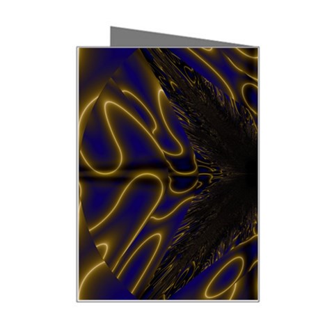 Fractal152 Mini Greeting Card from Custom Dropshipper Right