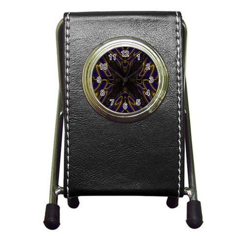 Fractal152 Pen Holder Desk Clock from Custom Dropshipper Front