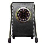 Fractal152 Pen Holder Desk Clock