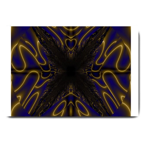 Fractal152 Large Doormat from Custom Dropshipper 30 x20  Door Mat