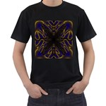 Fractal152 Black T-Shirt