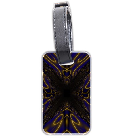 Fractal152 Luggage Tag (two sides) from Custom Dropshipper Front