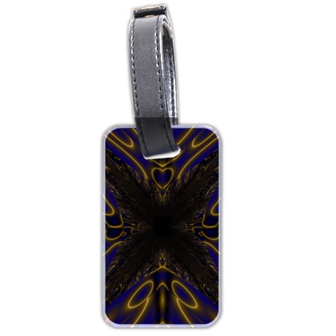 Fractal152 Luggage Tag (two sides) from Custom Dropshipper Back