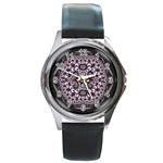 Fractal153 Round Metal Watch