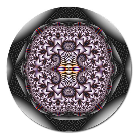 Fractal153 Magnet 5  (Round) from Custom Dropshipper Front