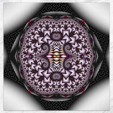 Fractal153 Canvas 16  x 16  from Custom Dropshipper 15.2 x15.41  Canvas - 1