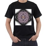 Fractal153 Black T-Shirt