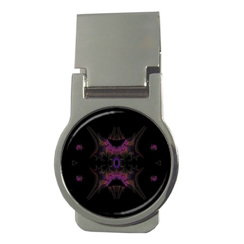 Fractal154 Money Clip (Round) from Custom Dropshipper Front