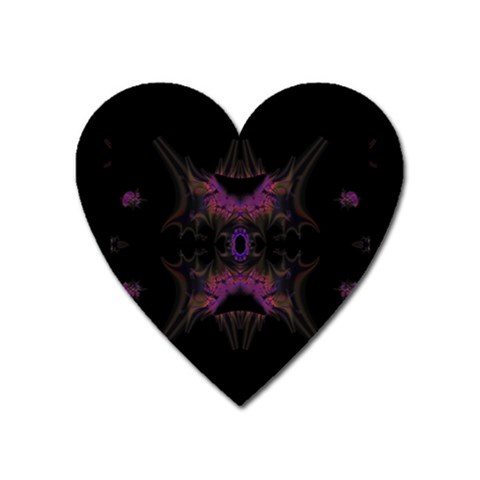 Fractal154 Magnet (Heart) from Custom Dropshipper Front