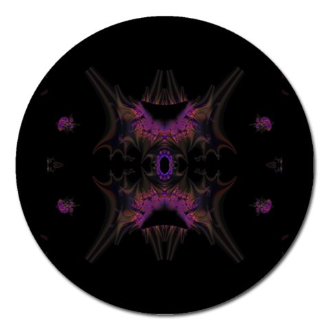 Fractal154 Magnet 5  (Round) from Custom Dropshipper Front