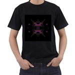 Fractal154 Black T-Shirt