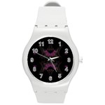 Fractal154 Round Plastic Sport Watch Medium