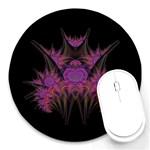 Fractal155 Round Mousepad