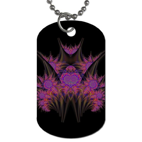 Fractal155 Dog Tag (Two Sides) from Custom Dropshipper Front