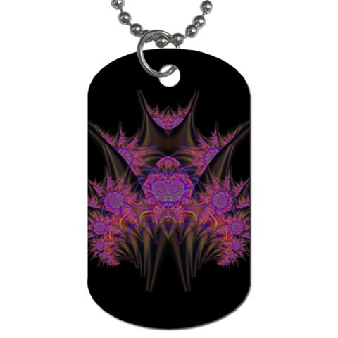Fractal155 Dog Tag (Two Sides) from Custom Dropshipper Back