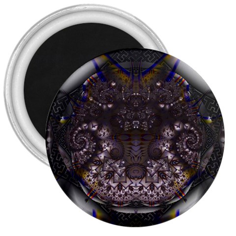 Fractal156 3  Magnet from Custom Dropshipper Front