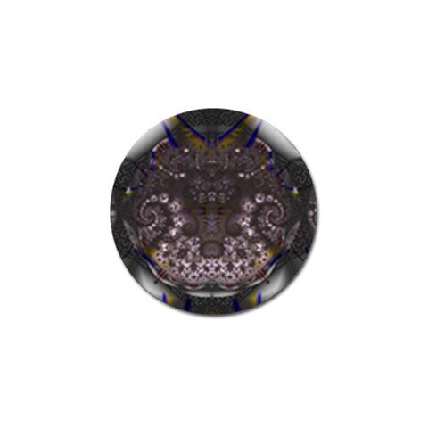 Fractal156 Golf Ball Marker (4 pack) from Custom Dropshipper Front