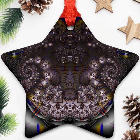 Fractal156 Star Ornament (Two Sides) from Custom Dropshipper Front