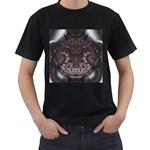 Fractal156 Black T-Shirt
