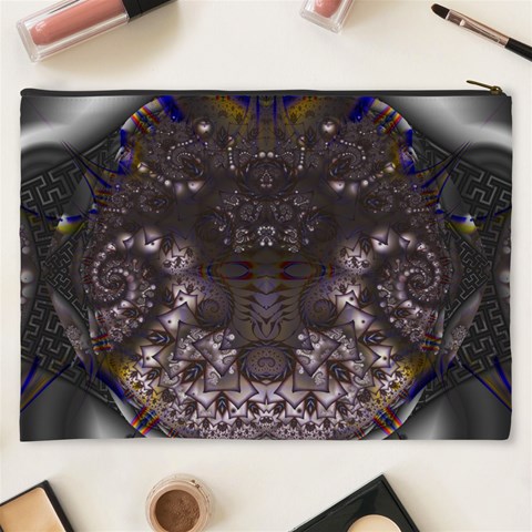Fractal156 Cosmetic Bag (XXXL) from Custom Dropshipper Back