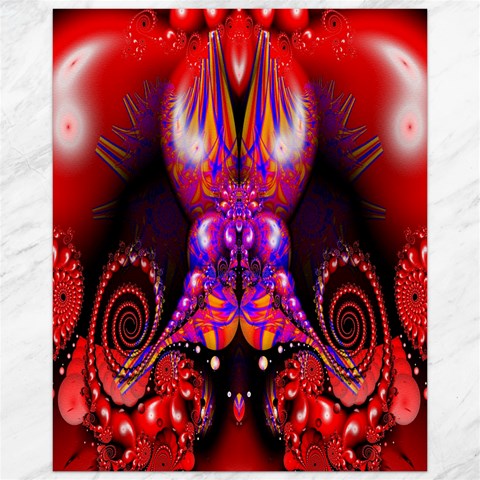 Fractal157 Canvas 16  x 20  from Custom Dropshipper 15.75 x19.29  Canvas - 1