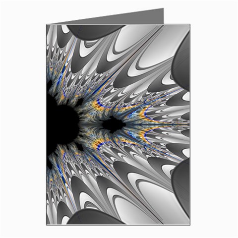 Fractal158 Greeting Card from Custom Dropshipper Left
