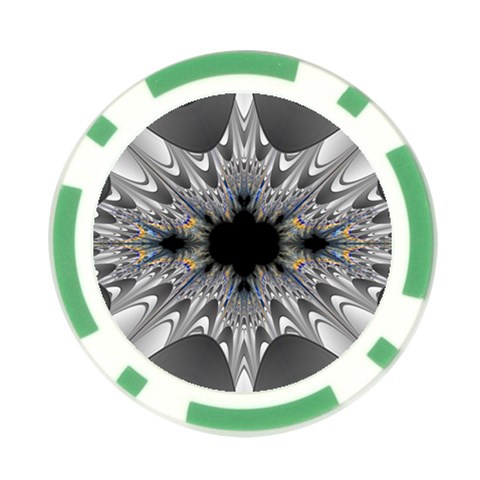 Fractal158 Poker Chip Card Guard from Custom Dropshipper Front