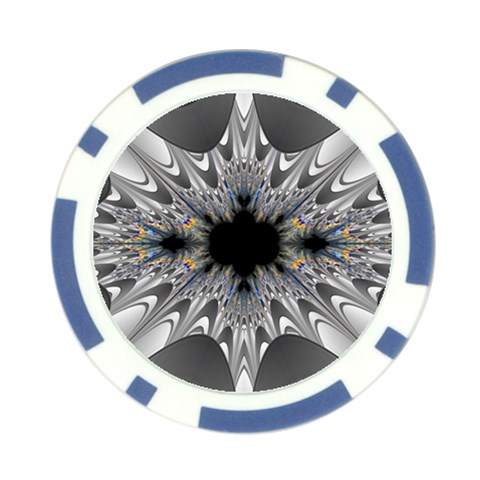 Fractal158 Poker Chip Card Guard from Custom Dropshipper Front